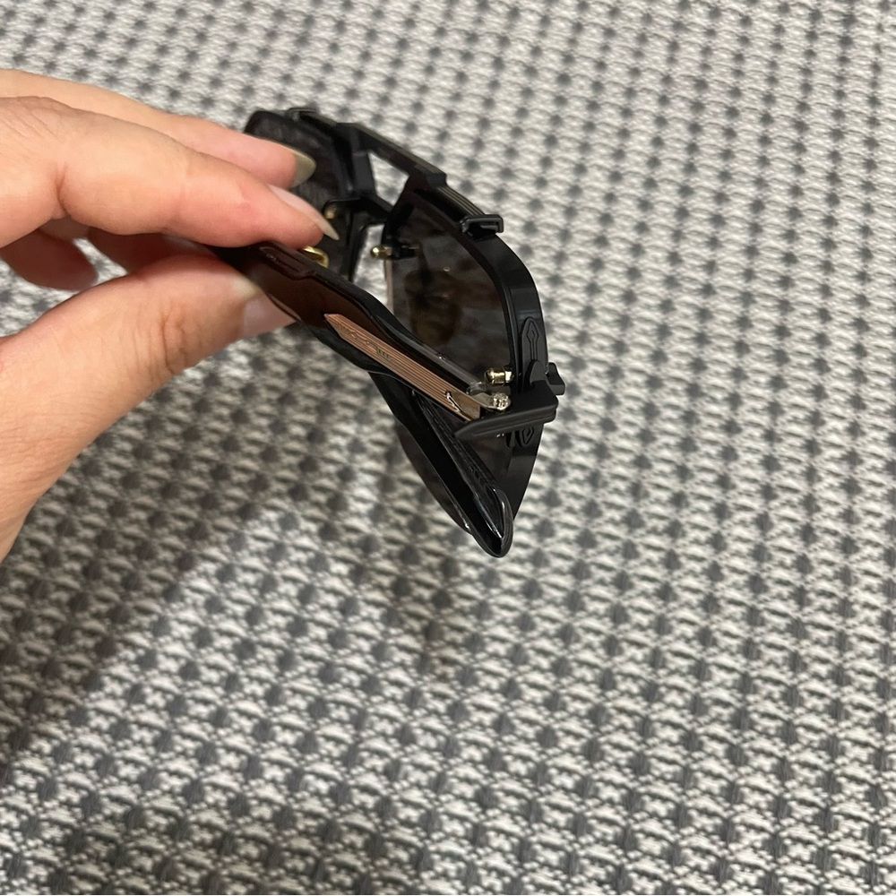 Jacques Marie Mage Men's Black Rectangular Sunglasses - Picture 15 of 15